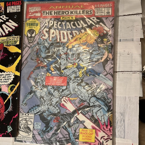 Spiderman comic books lot/4 vintage - Picture 5 of 9